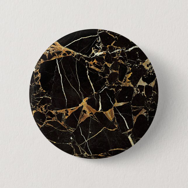 Svart Guld-markör - lägg till text om du vill Knapp (Framsida)