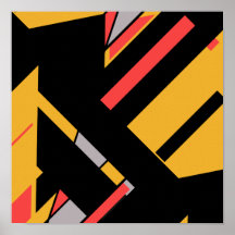 Svart Guld med Red Grått MCM-liknande diagonal des