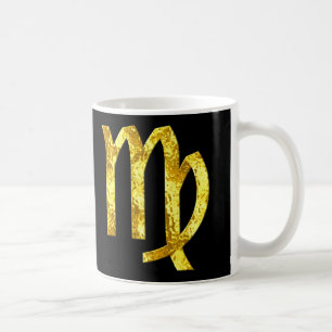 Svart guld- mugg för våg