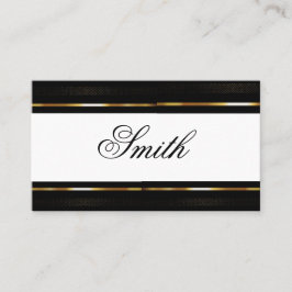 Svart & Guld Real Gods Marknadsföring introduktion Visitkort