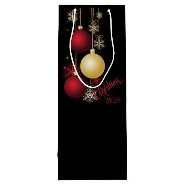 Svart, Guld & Röd Julfest (Baksidan)