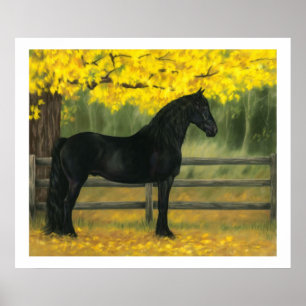 Svart Guld - utskrift Poster