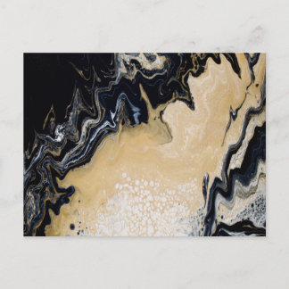 Svart Guld Vykort