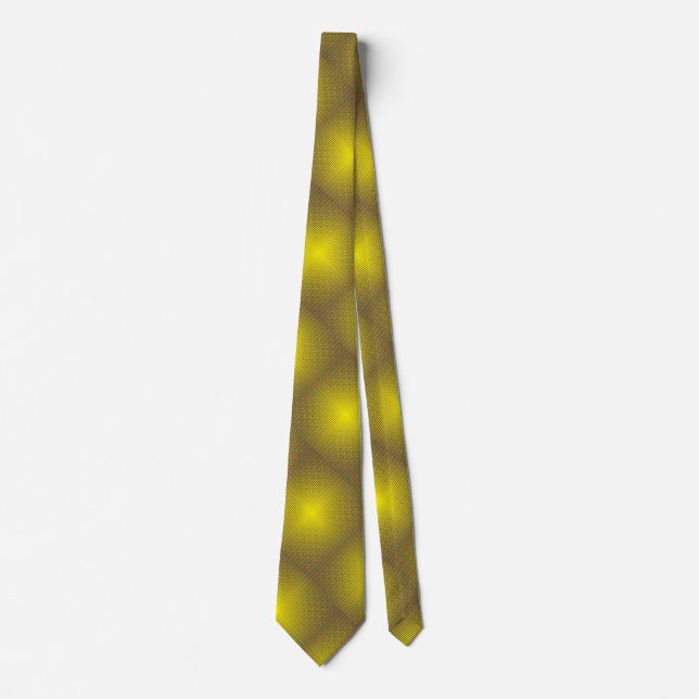 Svart gult av Neck Tie Slips (Framsida)