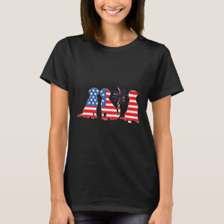 Svart Gult Chocolate Fox Red Lab Silver Patrioti T Shirt