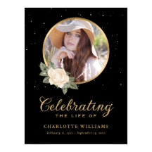 Svart Gult, Guld Blommigt, undertryck