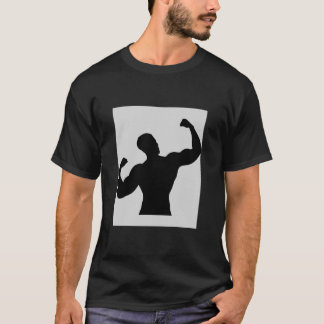 Svart Gym T-shirt