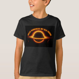 Svart Hål Interstellär Konversation T Shirt