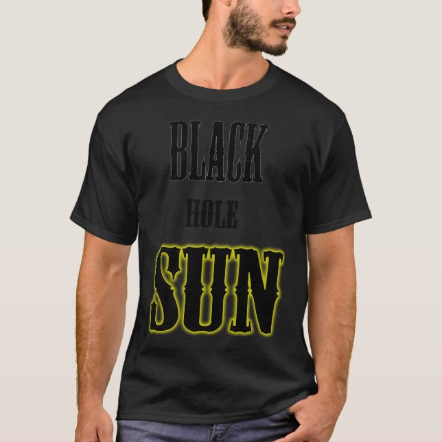 Svart Hål Sol T Shirt (Framsida)