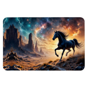 Svart hallion i Desert Nebula-stjärnans blixt Magnet