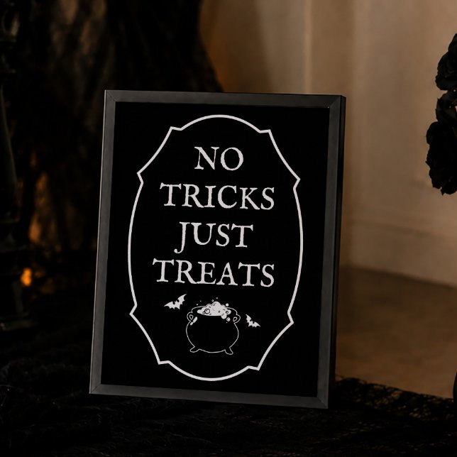 Svart Halloween Goth Baby Shower Förmån Poster (Skapare uppladdad)