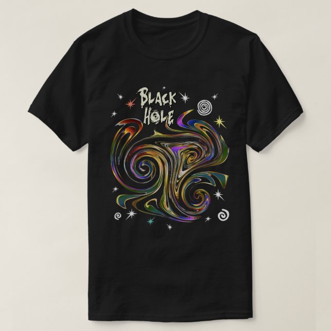 Svart hålMerger Tee (Design framsida)
