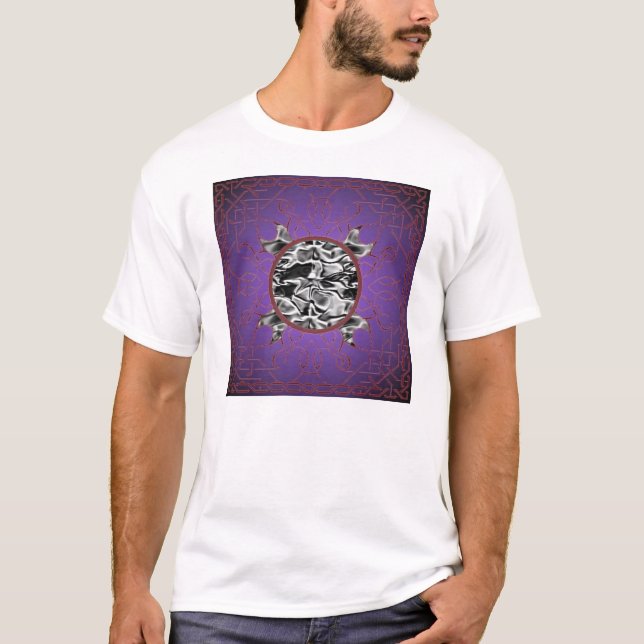 Svart hålsatäng t-shirt (Framsida)
