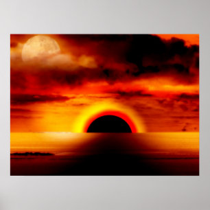 Svart hålsol poster