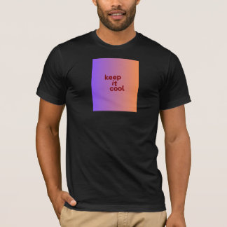 Svart halvärmad T-shirt