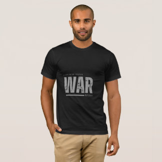 Svart halvärmad t-shirt med design