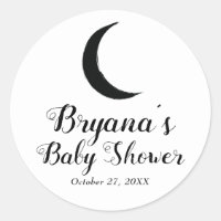 Svart halvmåne-astrologi Zodiakus Baby Shower
