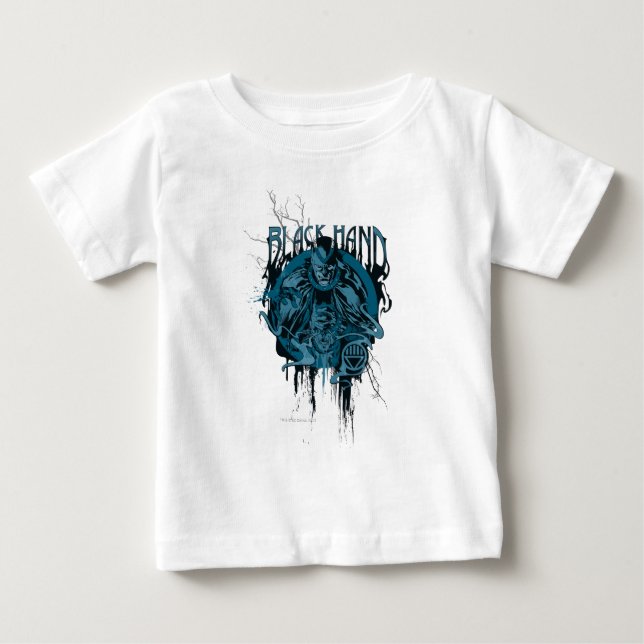 Svart hand - Grafikkollage T-shirt (Framsida)