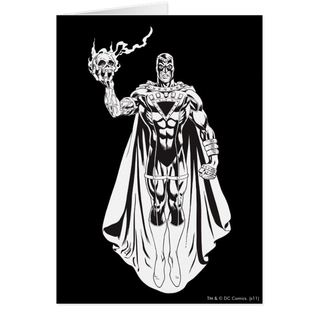 Svart hand med skal 3 hälsningskort (Framsidan)