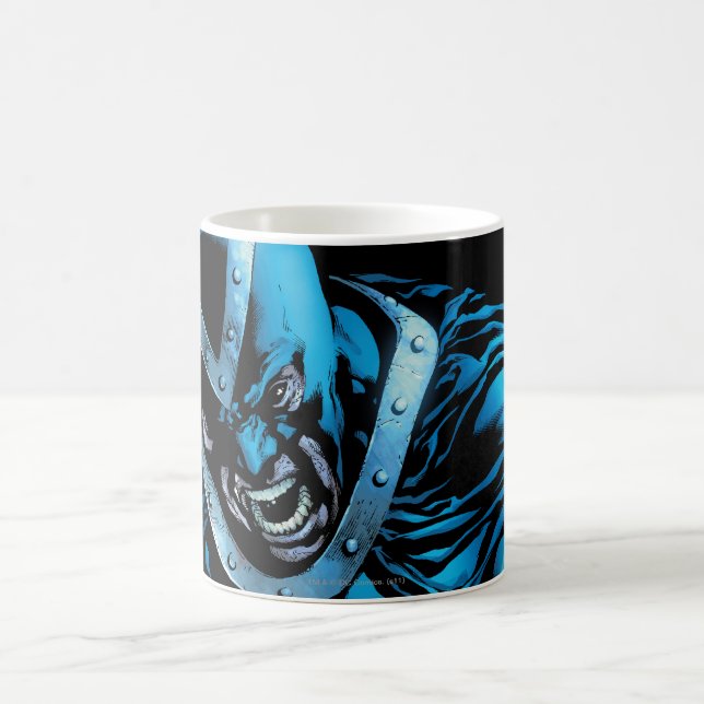 Svart hand med skullpanel kaffemugg (Center)