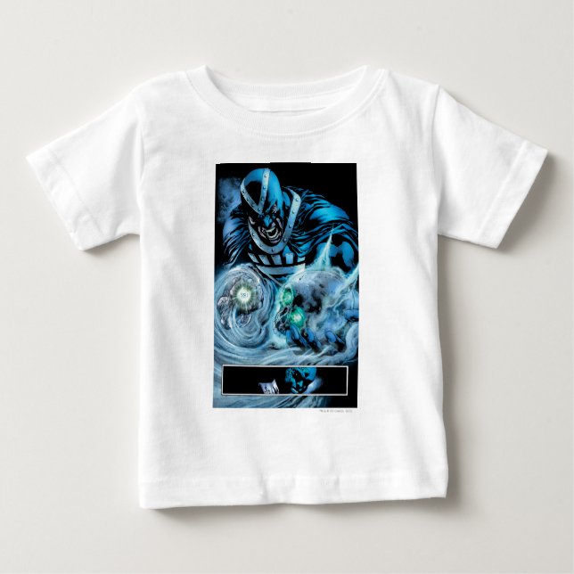 Svart hand med skullpanel tee shirt (Framsida)