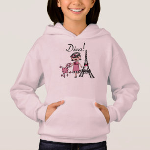 Svart hårDiva T-shirt