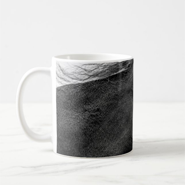 SVART HÄST KAFFEMUGG (Vänster)
