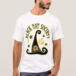 Svart hattsamhälleT-tröja T Shirt