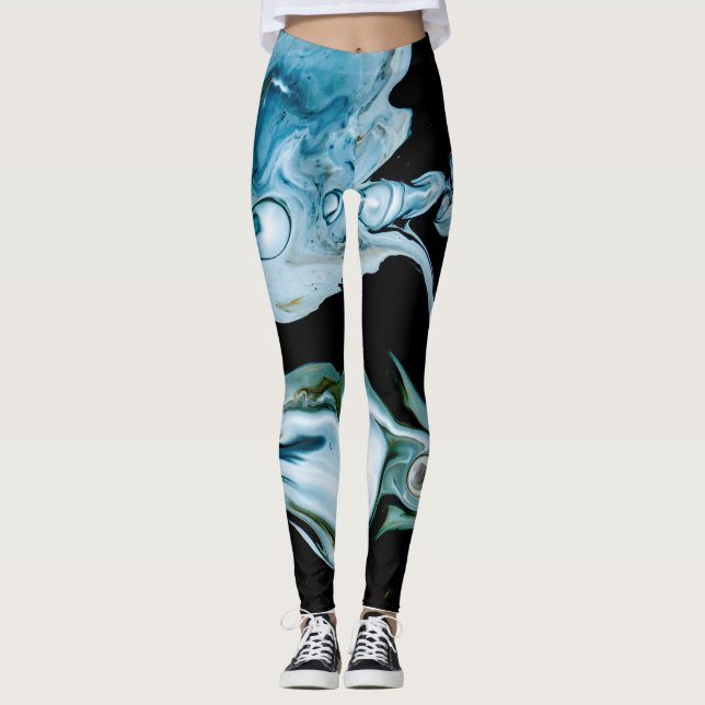 svart hav leggings (Framsida)