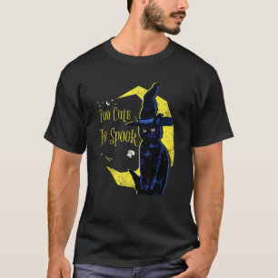 Svart Häxa Katt Antidepressiv Morgenstjärna För Cu T Shirt