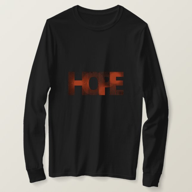 Svart helärmad T-shirt med hoppdesign  (Design framsida)