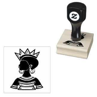 Svart Helgdag Stämpel