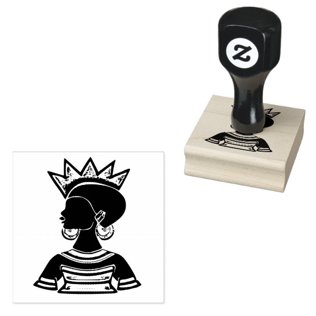 Svart Helgdag Stämpel (Stämplad)