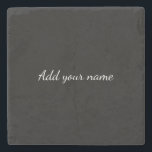 Svart heltäckande textmeddelande för att lägga til stenunderlägg<br><div class="desc">Design</div>