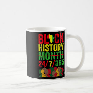 Svart historia 247365 Män Kvinnor Barn Svarta hist Kaffemugg