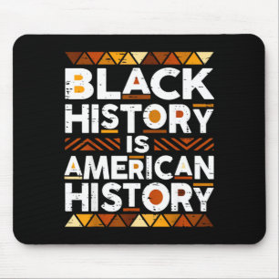 Svart historia är amerikansk historia afroamerikan musmatta