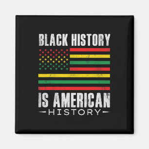 Svart historia är amerikansk historia Bhm afrikans Magnet