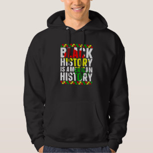 Svart historia är amerikansk historia månad afrika hoodie
