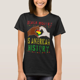 Svart historia är amerikansk historia present måna t shirt