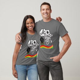 Svart historia är världshistoria Grafisk T-shirt