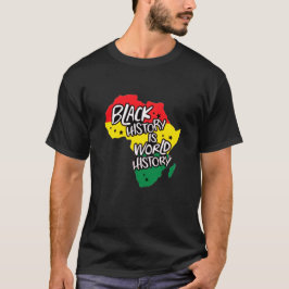 Svart historia är världshistoria t shirt