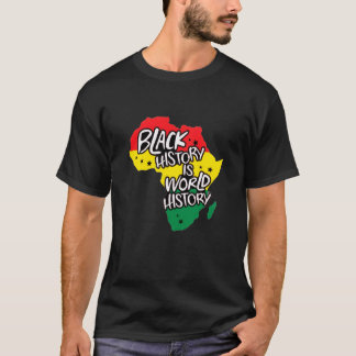 Svart historia är världshistoria t shirt