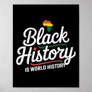 Svart historia är världshistoriens svarta historie poster