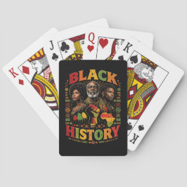 Svart historia casinokort