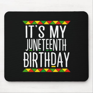 Svart historia Det är min Juneteenth födelsedag  Musmatta