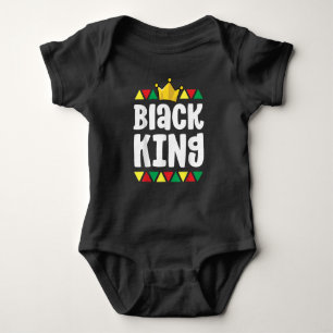 Svart historia för Boys Kids Black Kung African P T Shirt