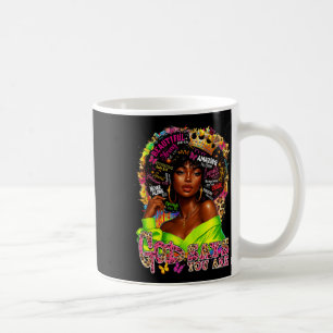 Svart historia Gud säger att du är afro melanin dr Kaffemugg