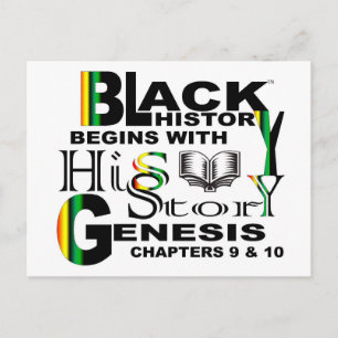 Svart historia - Hans historia Vykort