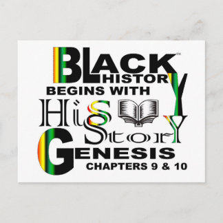 Svart historia - Hans historia Vykort