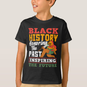 Svart historia hedrar det förflutna och inspirerar t shirt